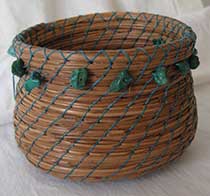 Pine Needle Turquoise Chips
